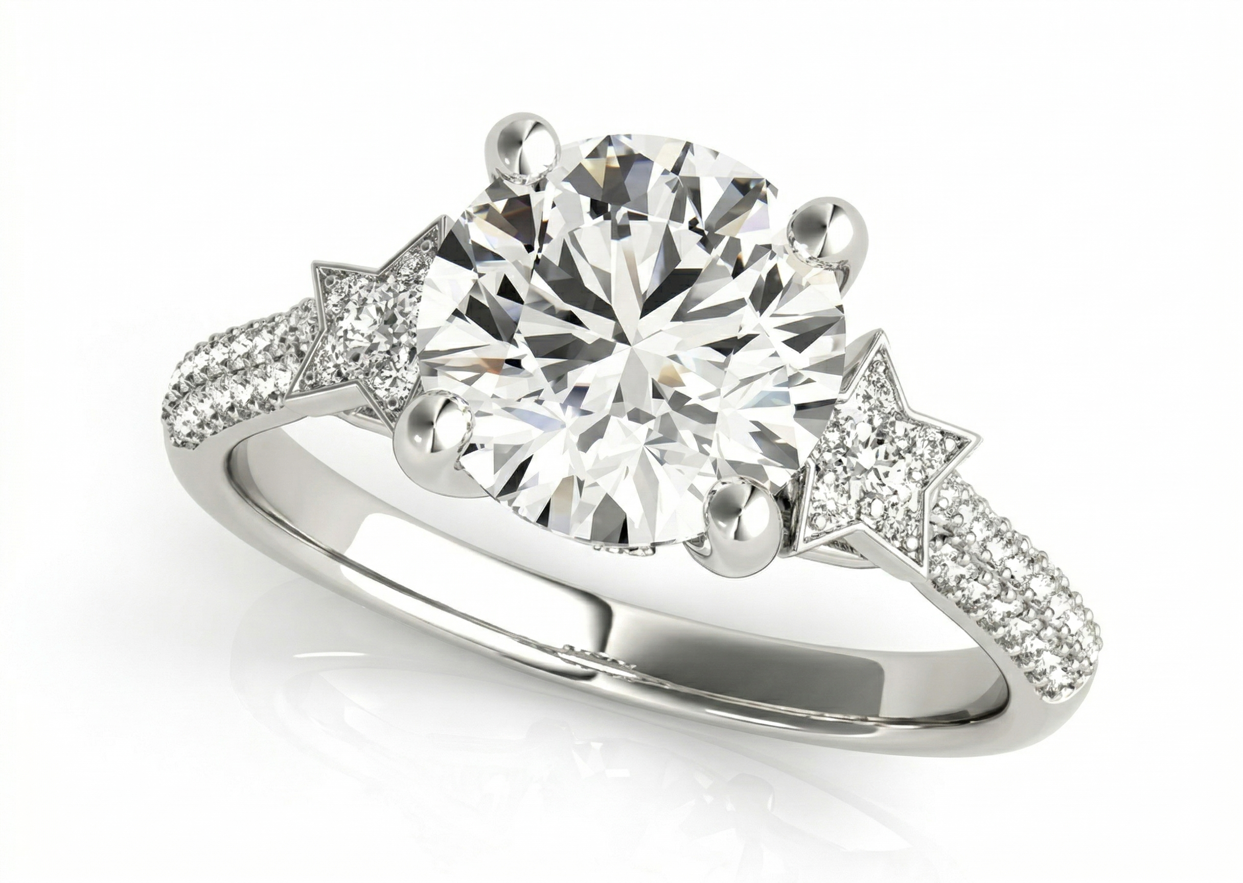 Single Row Diamond