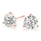 Martini Earrings Lab Diamonds .75 ct.Total Weight