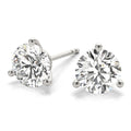 Martini Earrings  Lab Diamonds 1.50 ct.Total Weights