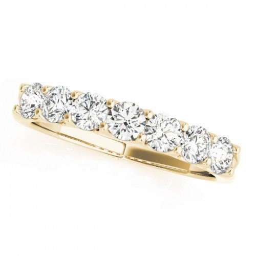 Seven Stone Diamond  Wedding Band  3/4CT. Total Weight $1399.00