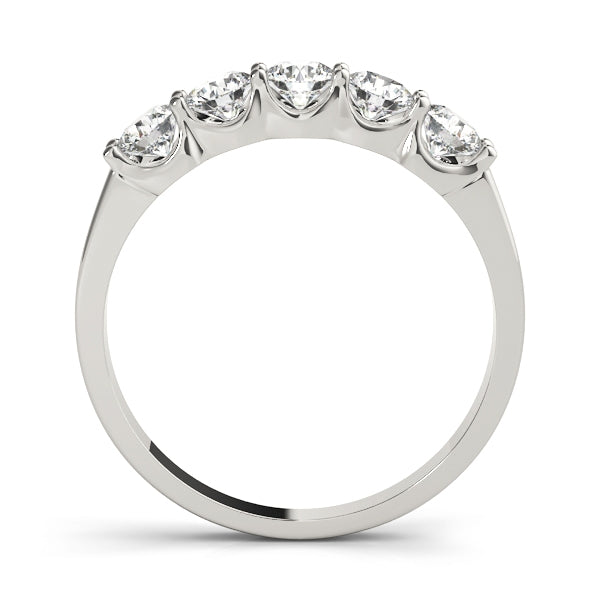 5-Stone Shared Prong Diamond Wedding Band 1carat Totql weight $1799.00
