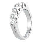 5-Stone Shared Prong Diamond Wedding Band 1carat Totql weight $1799.00