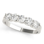 5 Stone Diamond  Wedding Band  1/2 CT. Total Weight $1499.00