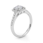 Cushion Cut Halo-2.00 Carat Center (Diamond & Setting)  $1999.00