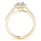 Cushion Cut Halo-2.00 Carat Center (Diamond & Setting)  $1999.00