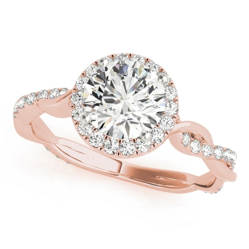Braided Halo $2250.00  1.30ct tw