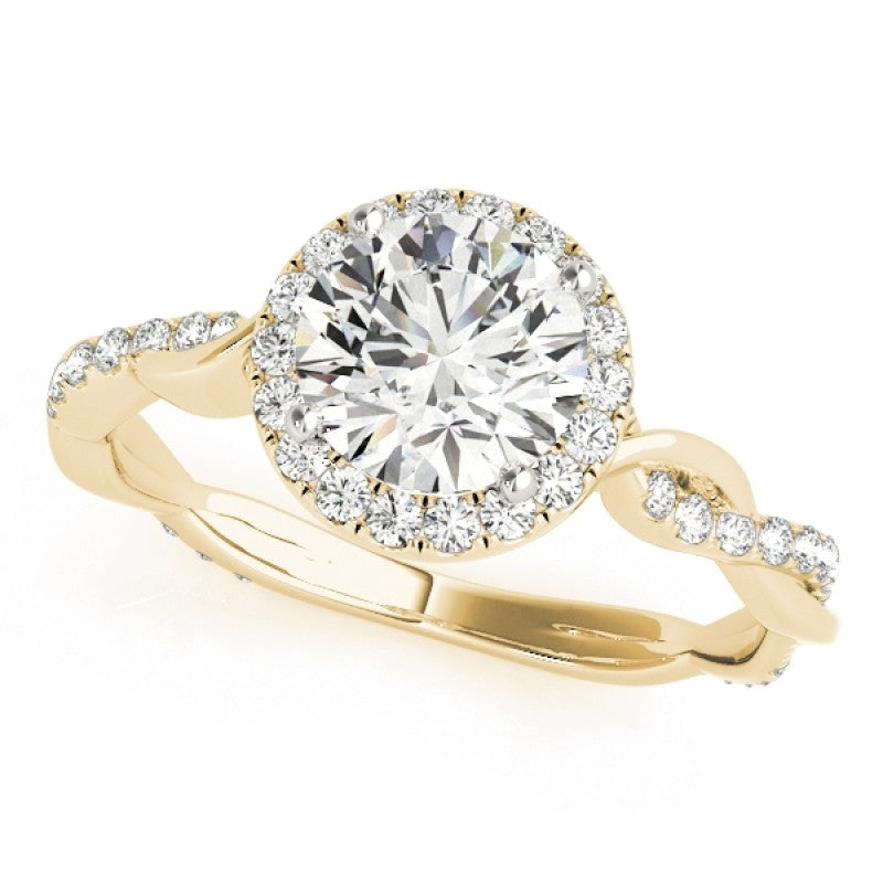 Braided Halo $2250.00  1.30ct tw