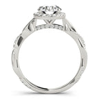 Braided Halo $2250.00  1.30ct tw