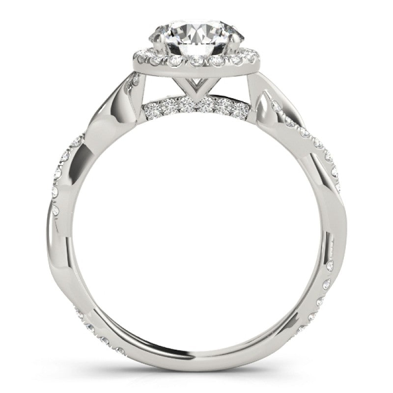 Braided Halo $2250.00  1.30ct tw