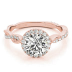 Braided Halo $2250.00  1.30ct tw