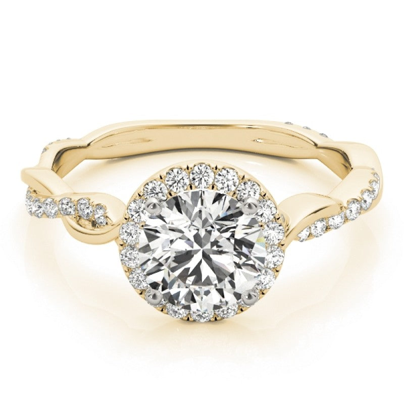Braided Halo $2250.00  1.30ct tw