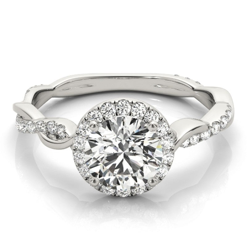 Braided Halo $2250.00  1.30ct tw