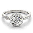 Braided Halo $2250.00  1.30ct tw