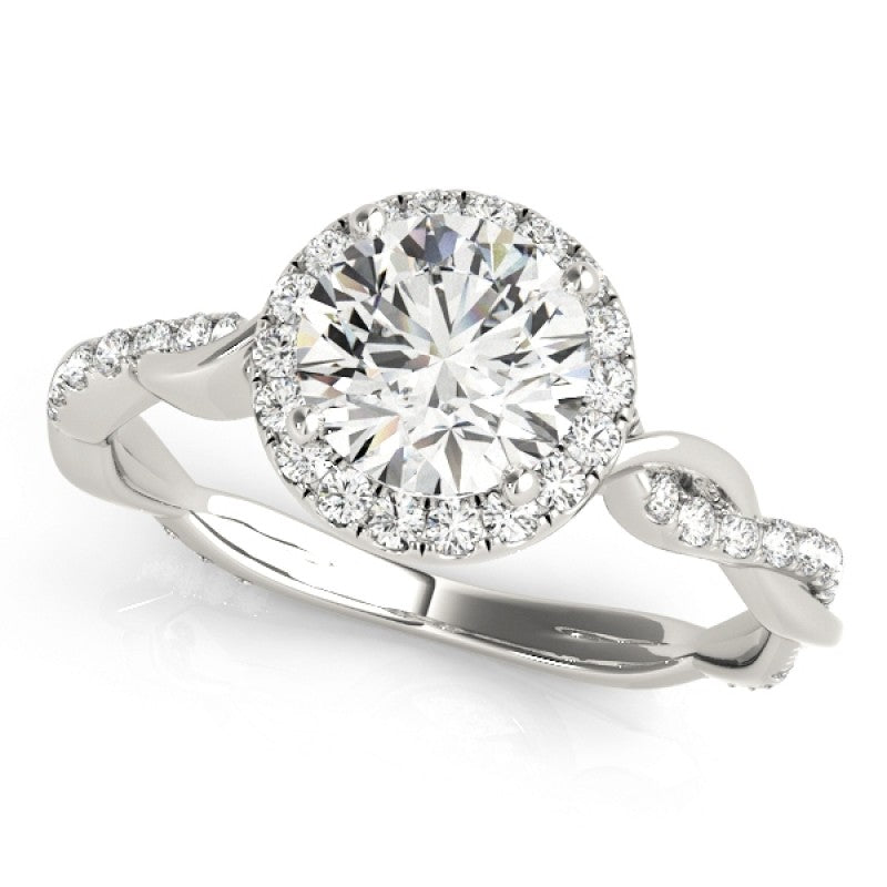 Braided Halo $2250.00  1.30ct tw