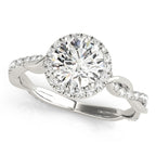 Braided Halo $2250.00  1.30ct tw
