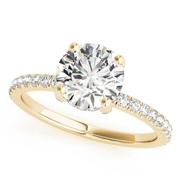Hidden Halo With Diamond Accents Engagement Ring $999.00