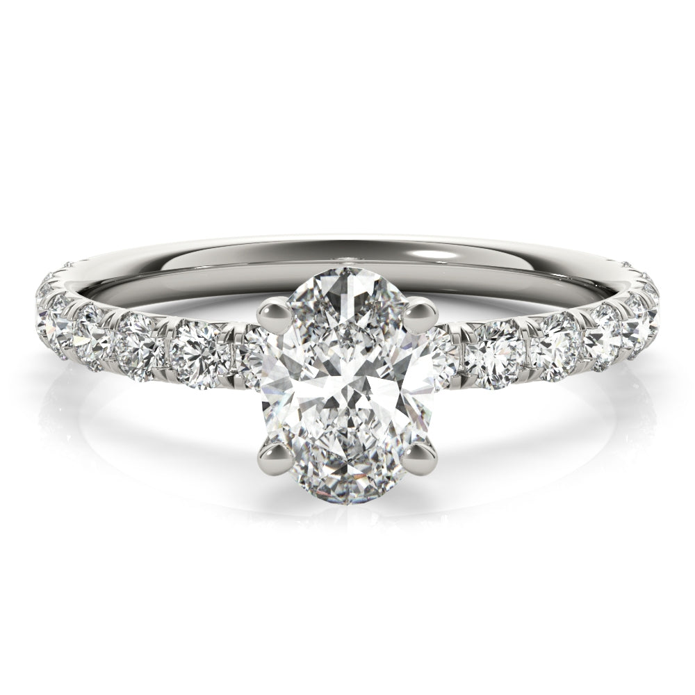 Oval & Diamond Accents  1.50 carat Regular $2575 NOW 1799.00 (Diamond and Setting) - Image 8