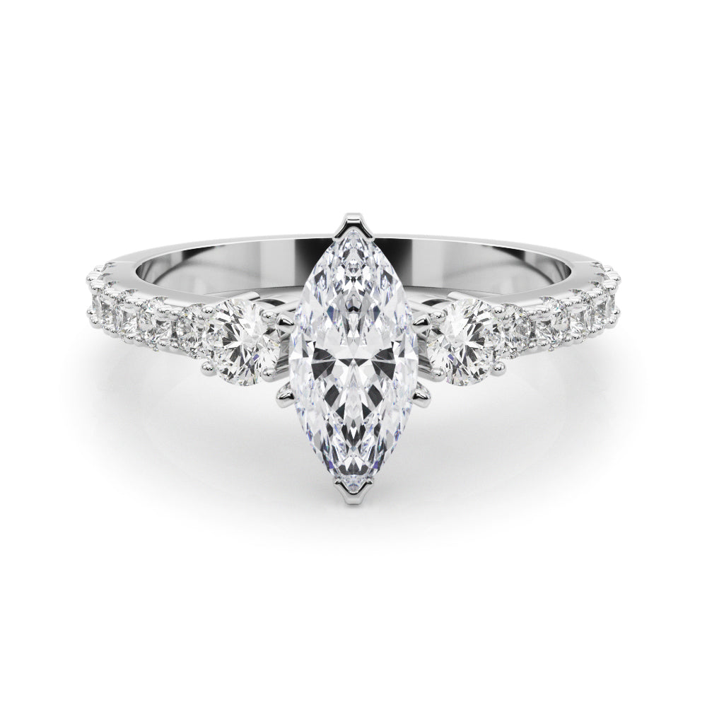 Three Stone Classic 2.10 ct. Regular $1999.00 NOW  $1499.00  (Diamond and Setting)