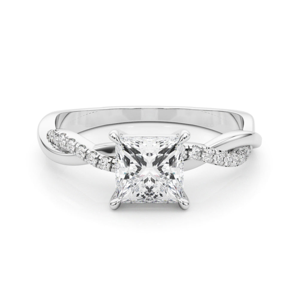 Princess & Diamond Accents  2.86 carat Regular $4450 NOW 1899.00 (Diamond and Setting)