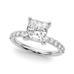 Princess & Diamond Accents  2.86 carat Regular $4450 NOW 1899.00 (Diamond and Setting)