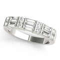 Fancy Shape Baguette Wedding Band 1.04 carat Totql weight $1799.00