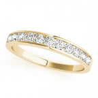 1.00 Carat Total Weight Channel Set Band with Pure Carbon Diamonds - Image 3