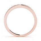 1.00 Carat Total Weight Channel Set Band with Pure Carbon Diamonds - Image 4