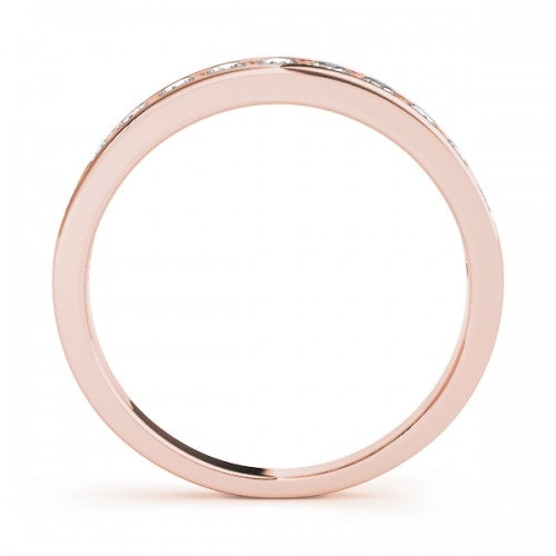1.00 Carat Total Weight Channel Set Band with Pure Carbon Diamonds - Image 4