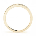 1.00 Carat Total Weight Channel Set Band with Pure Carbon Diamonds - Image 2