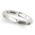   Bezel Set Band with Diamonds