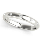   Bezel Set Band with Diamonds