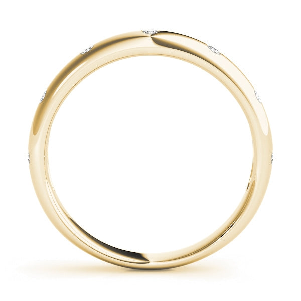  Bezel Set Band with Diamonds