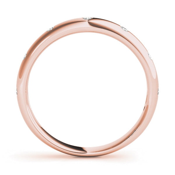   Bezel Set Band with Diamonds