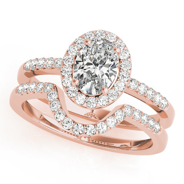 Raised Oval Halo $1649.00