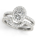 Raised Oval Halo $1999.00