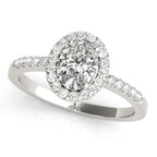 Raised Oval Halo $1999.00