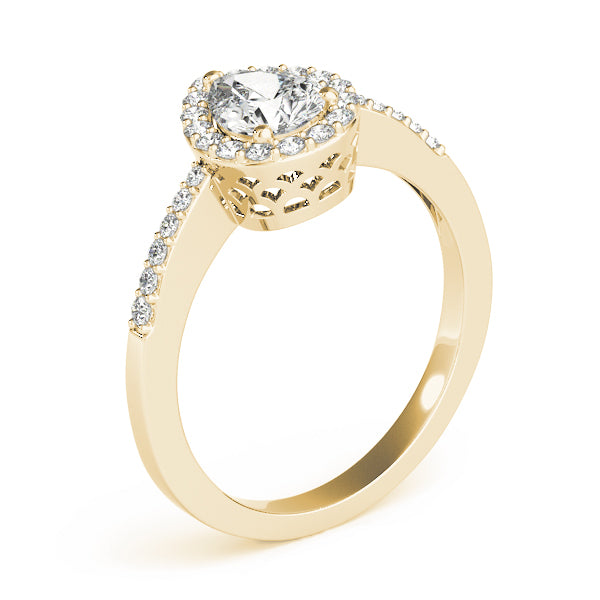 Classic Pear Halo