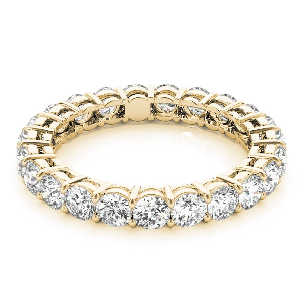 4 Prong Basket Eternity Ring 