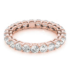 4 Prong Basket Eternity Ring 