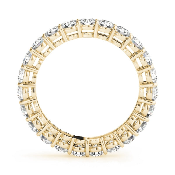 4 Prong Basket Eternity Ring 