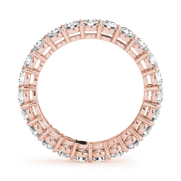 4 Prong Basket Eternity Ring 