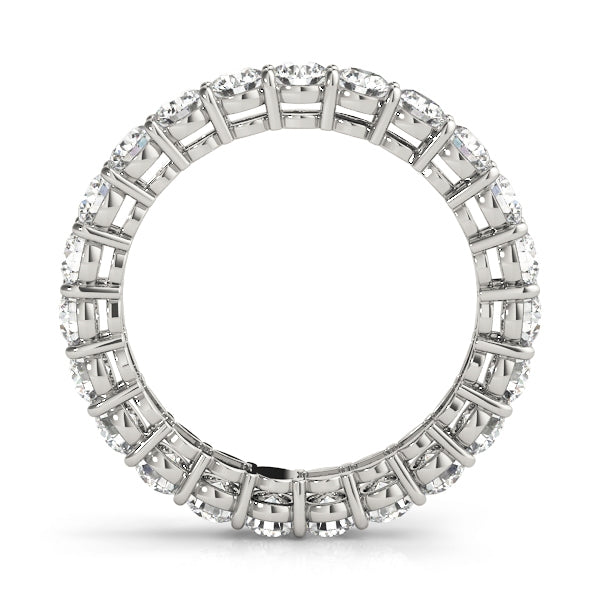 4 Prong Basket Eternity Ring 