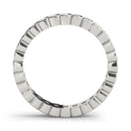 Half Bezel Set Eternity Ring