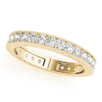 Antique Channel Set Eternity Ring 