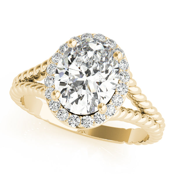 Split Shank Oval Halo $1999.00