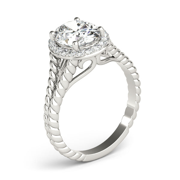 Split Shank Oval Halo $1999.00