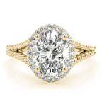 Split Shank Oval Halo $1999.00
