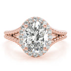 Split Shank Oval Halo $1999.00