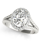 Split Shank Oval Halo $1999.00