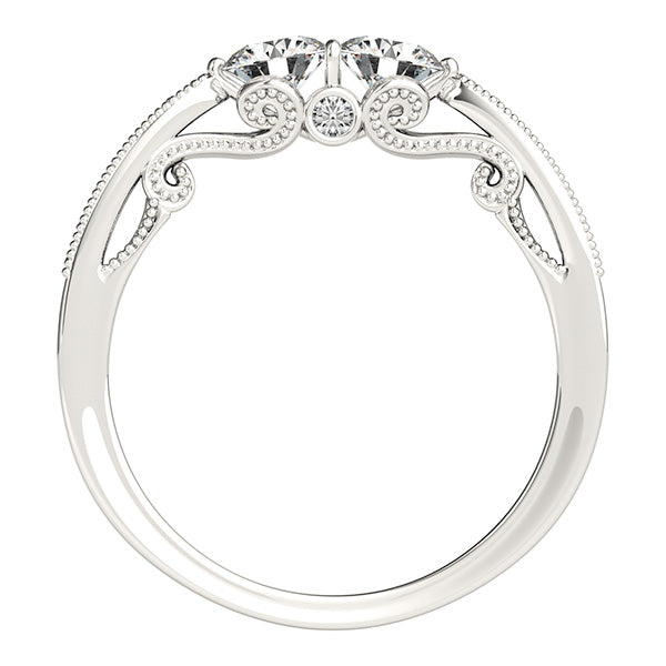 Empress Two Stone ring